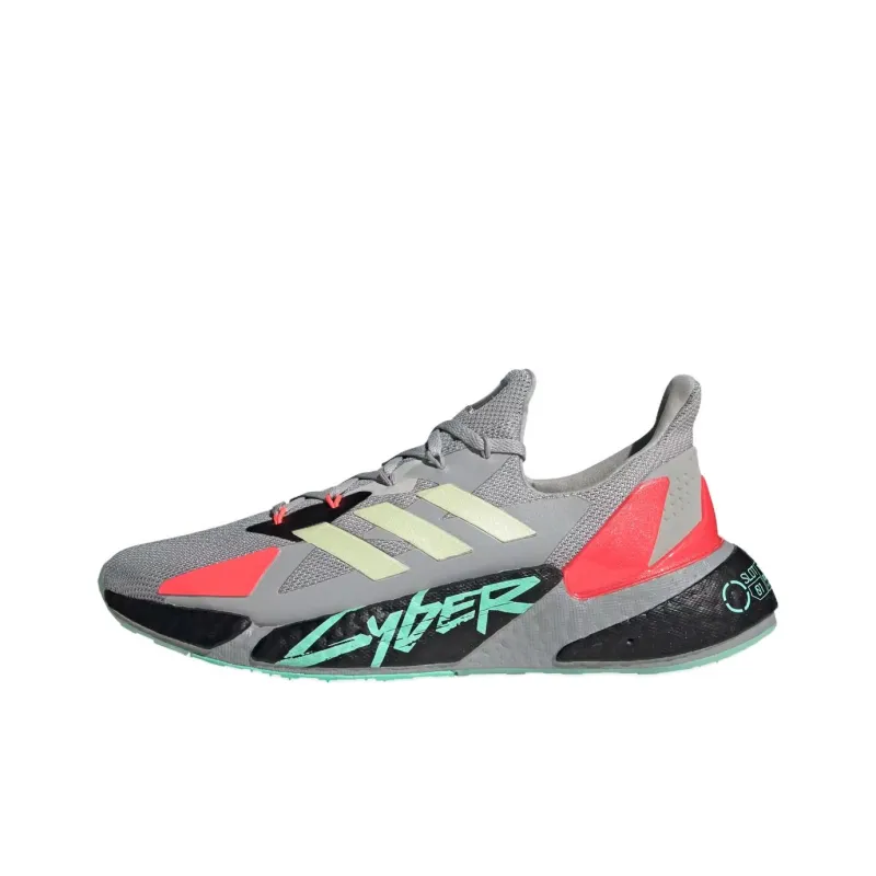 Adidas X9000L4 Cyberpunk 2077 Grey Yellow Zest Pink-0