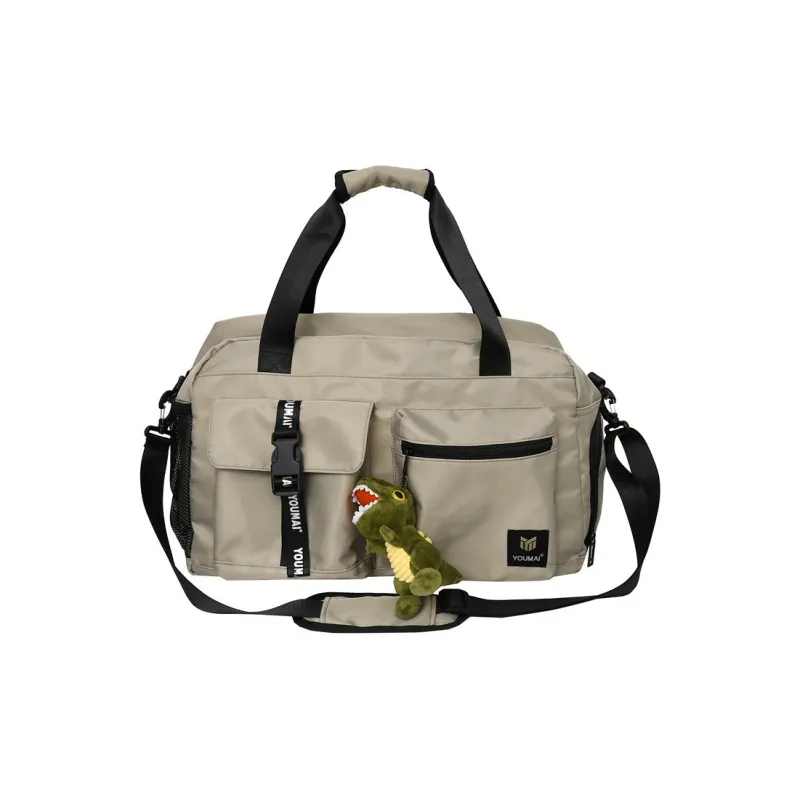 Tong Tong Rabbit Nylon Shoulder Bag Unisex Multicolor-2