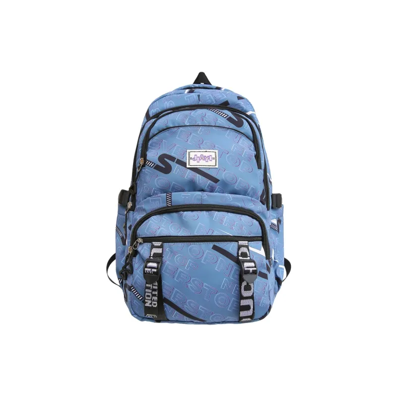 BAODIDAISHU Nylon Backpack Laptop Bag Backpack Regular Unisex Black/Purple/Green/Light Blue/Blue-9