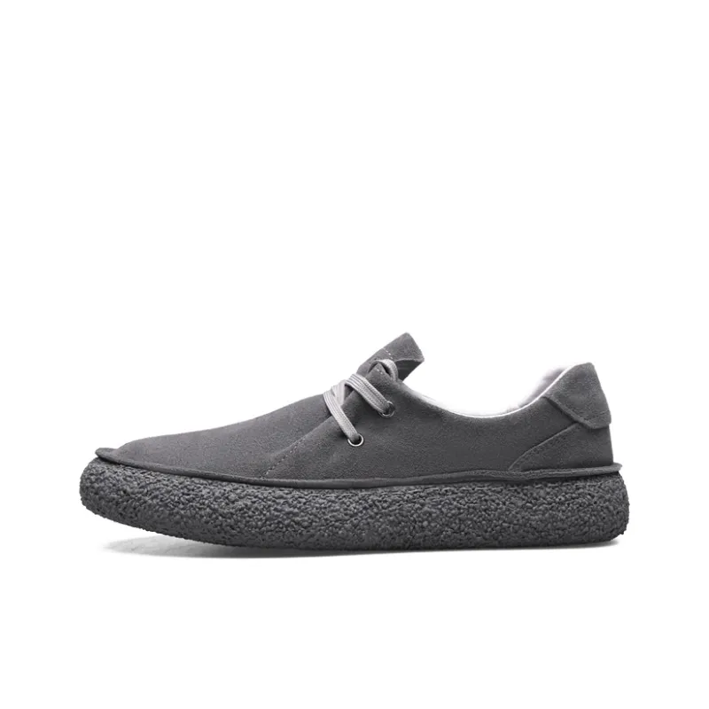 PARDASAUL Men's Casual Shoes Men Low Top Brown/Gray-5