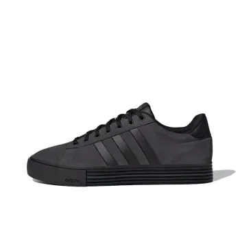 Adidas Daily 4.0 Anti Slip Wear Resistant Low Top Skateboard Shoes Unisex Black