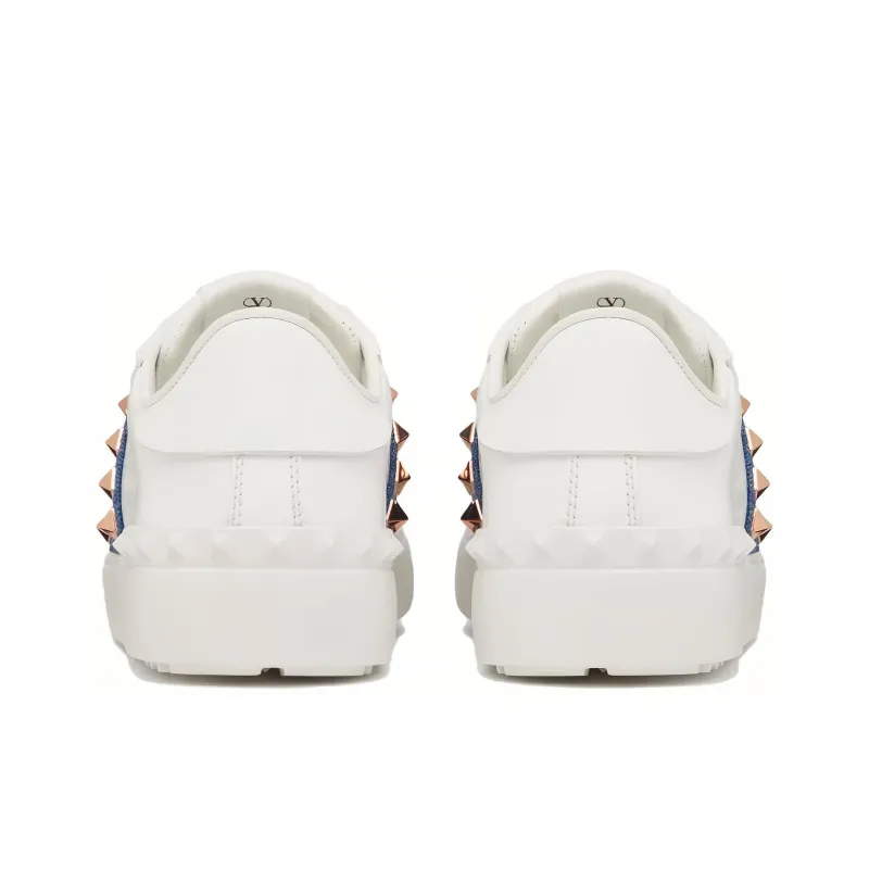 Valentino Garavani Rockstud Untitled Lace Up Sneakers Women's-4