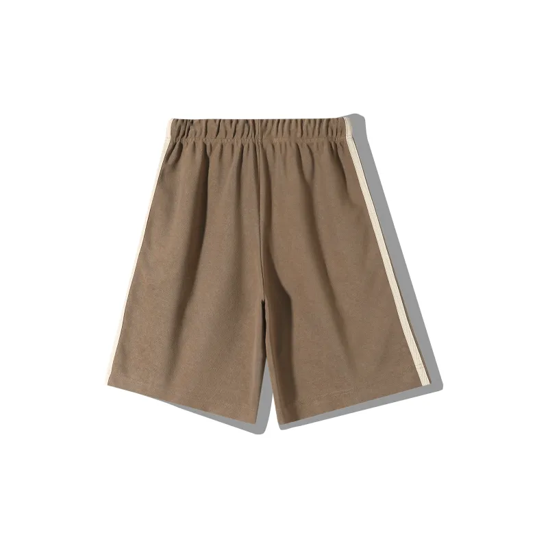 Caver&Hunter Casual Shorts Unisex Mocha Brown-1