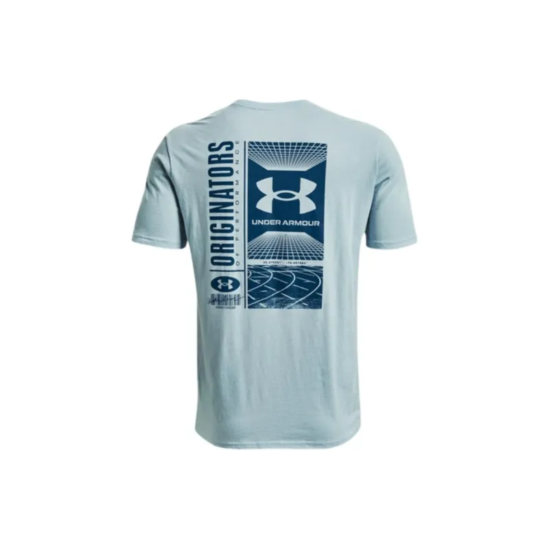 Under Armour T Shirts Men Blue-1