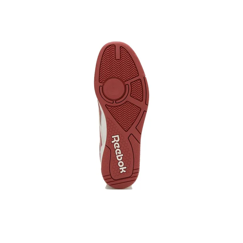 Reebok BB 4000 Anti Slip Wear Resistant Low Top Skateboard Shoes Unisex Red White-5