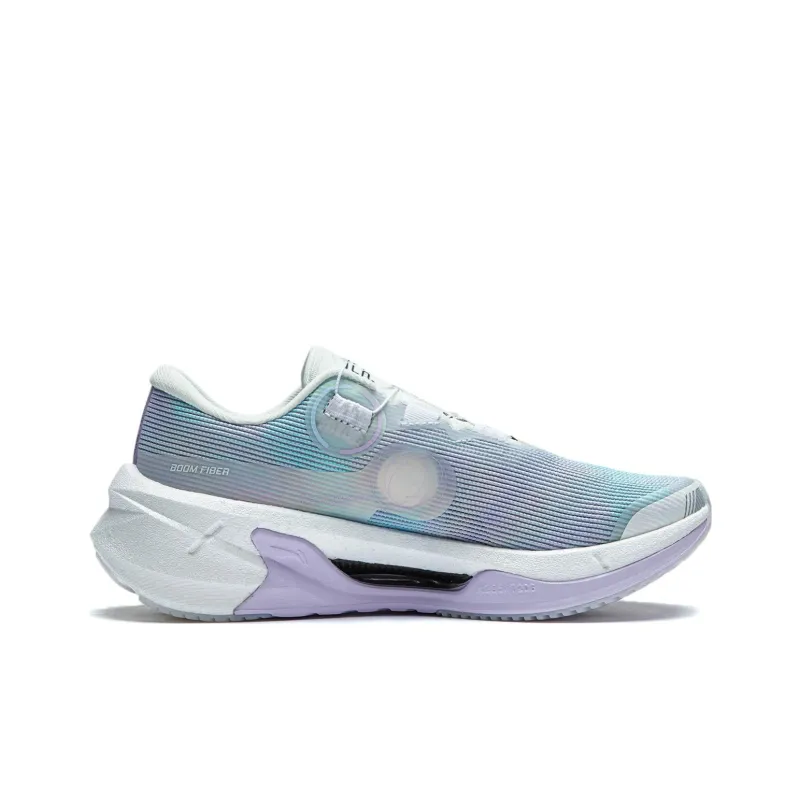 LiNing Furious Rider 7.0 PRO V2 Anti Slip Wear Resistant Low Top Casual Running Shoes Women's Blue Purple-1
