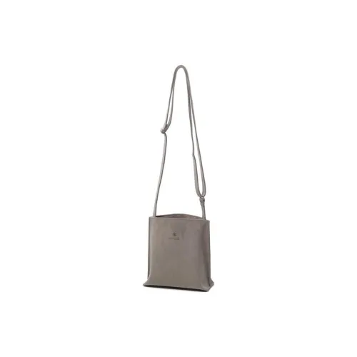 Snow Peak Vegan Leather Shoulder Bag, Crossbody Bag Women's Gray