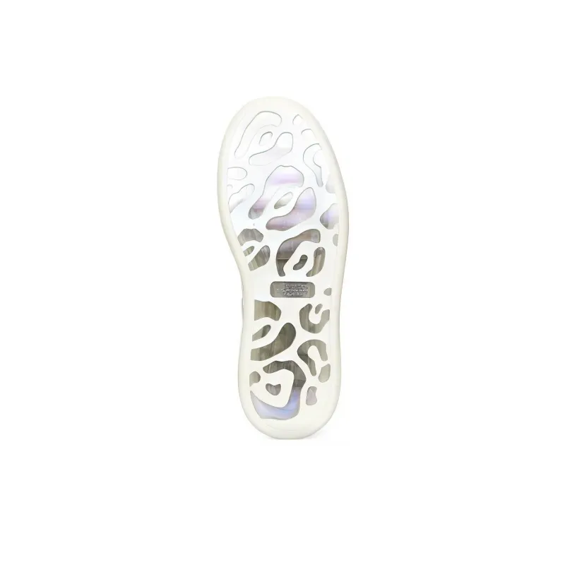 Alexander McQueen Oversized Clear Sole White Pearl-4
