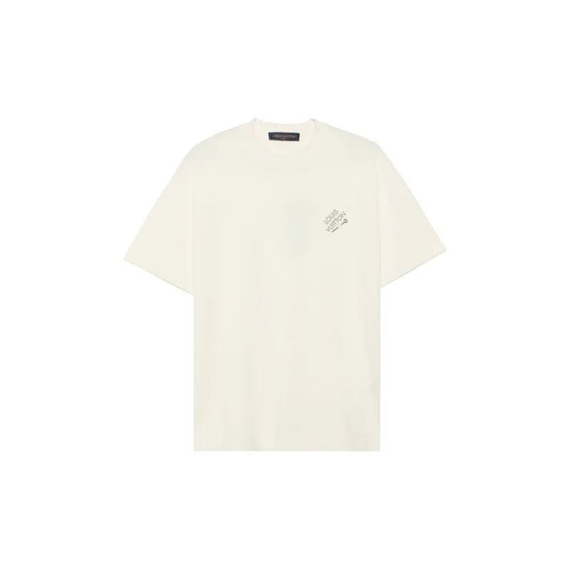 LOUIS VUITTON 1AATXI Signature Short Sleeved T Shirt-0