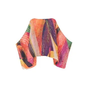 PLEATS PLEASE ISSEY MIYAKE Voyager Madame-T Stole