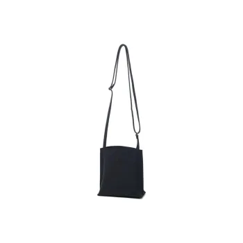 Snow Peak Vegan Leather Shoulder Bag, Crossbody Bag Women's Black