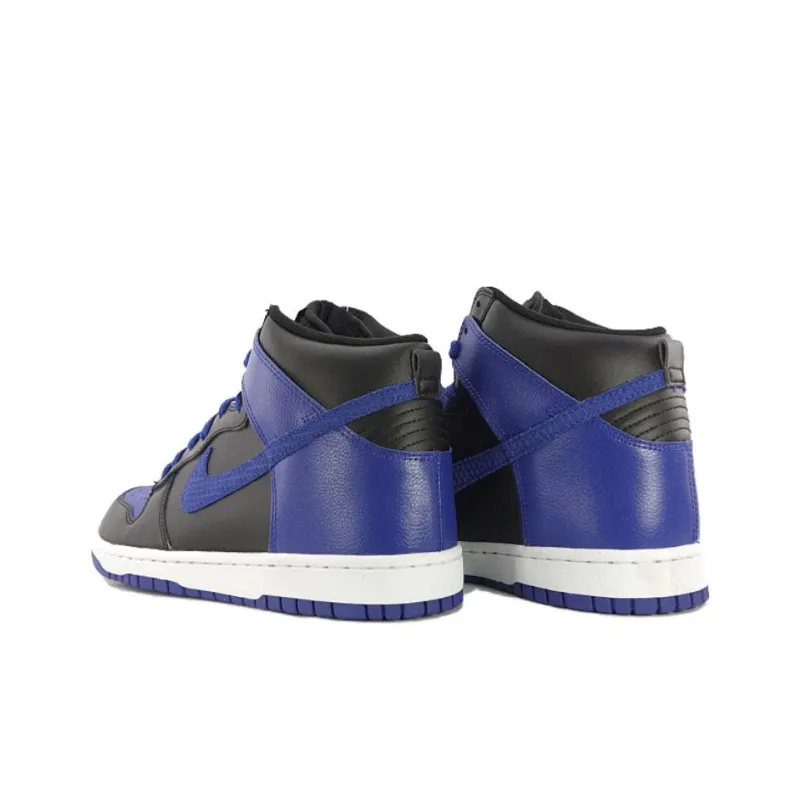 Nike Dunk High Black Old Royal-3