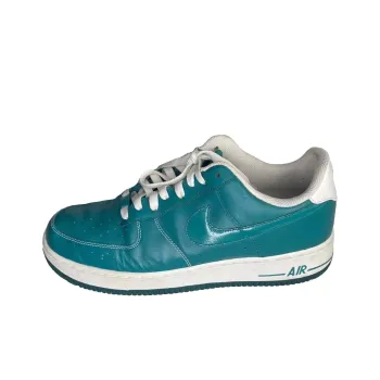 Nike Air Force 1 Lush Teal Anti-Slip Wear-Resistant Low-Top Skateboard Shoes Men's Green