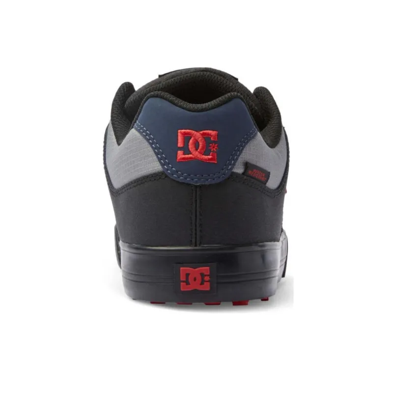 DC Shoes Wear resistant And Lightweight Low Top Skateboard Shoes Men's Blue Black-2