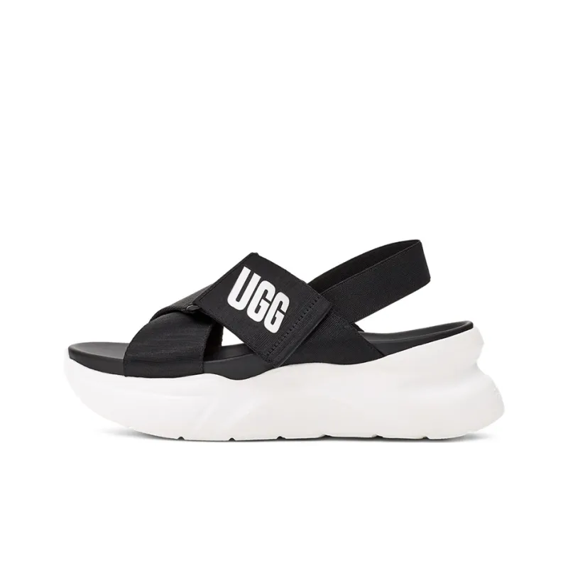 UGG Sports Sandals 'Black White' Women's-0