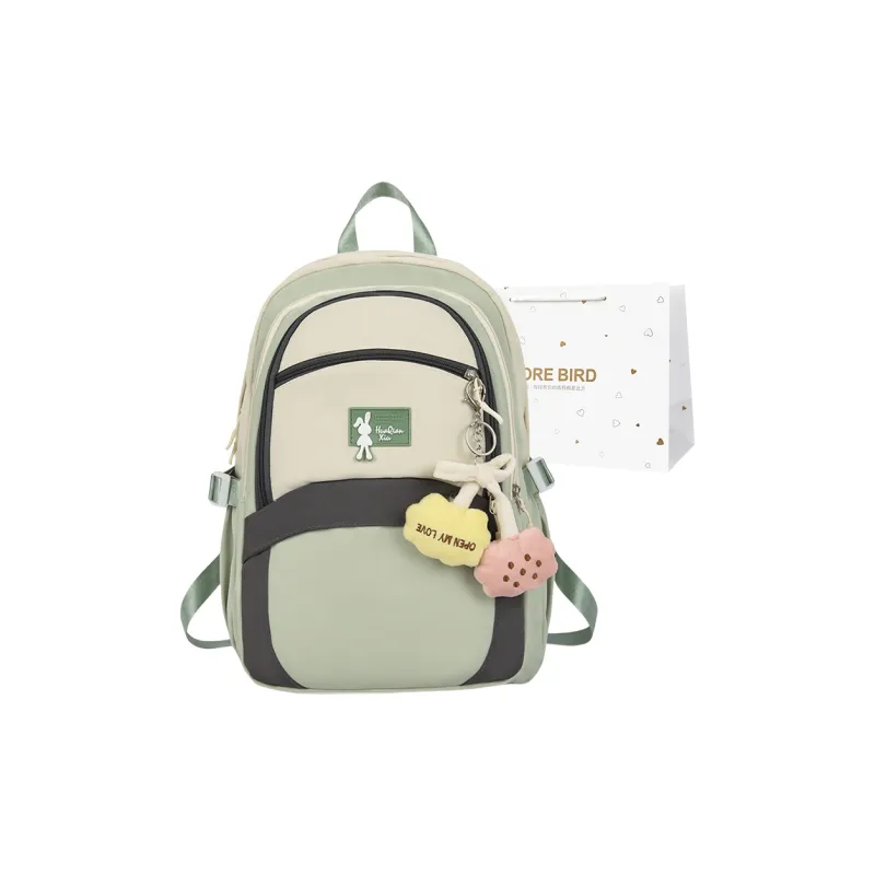 CORE BIRD Nylon Backpack Regular Women's Multicolor-5