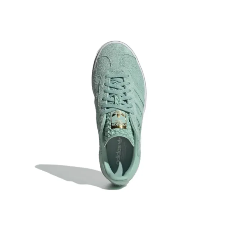 Gazelle Women's Adidas Originals Bold 'Hazy Green' Women's-3