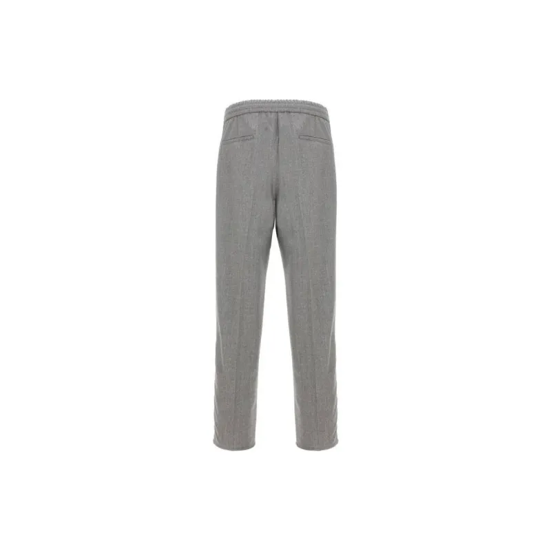 Brunello Cucinelli Pleated Tapered Leg Trousers-1