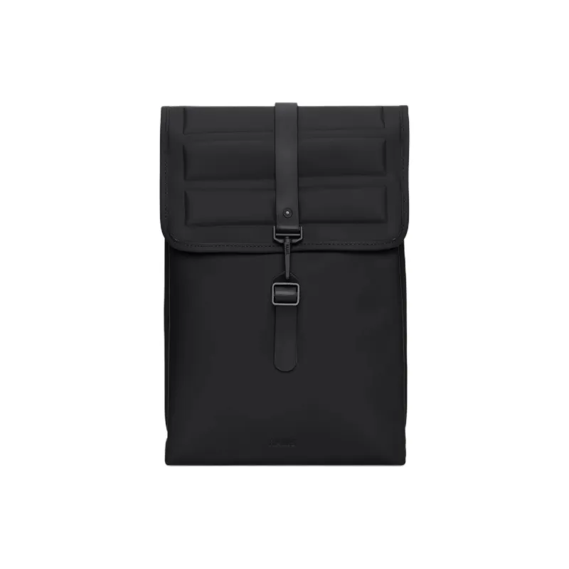 Rains Polyurethane Backpack Regular Unisex Black-0