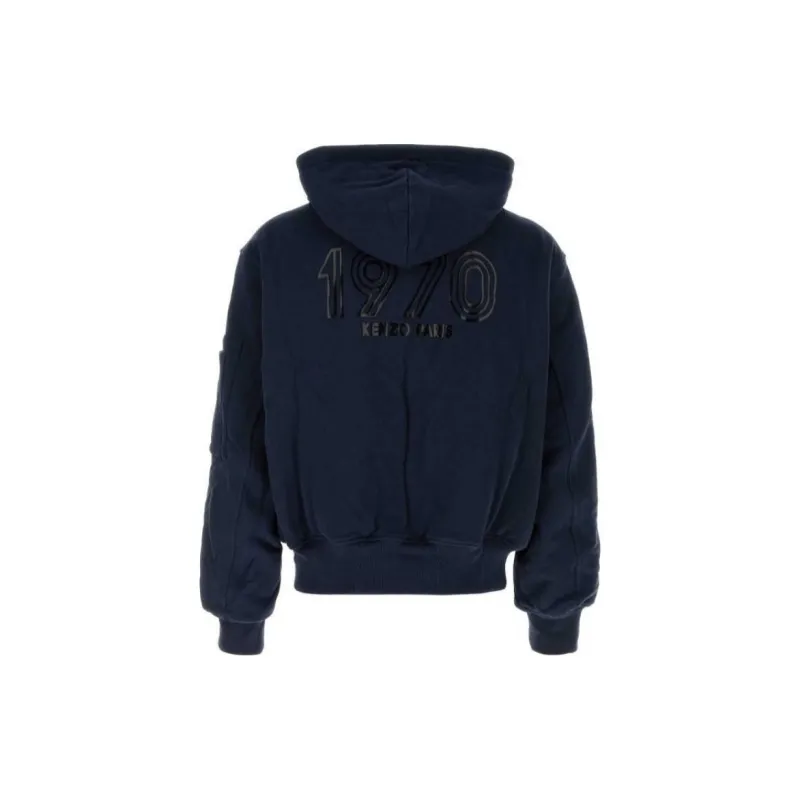 KENZO Archive 1970 Hooded Bomber Jacket-1