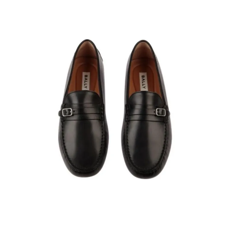 BALLY Kerbs Loafers Men's Black-4