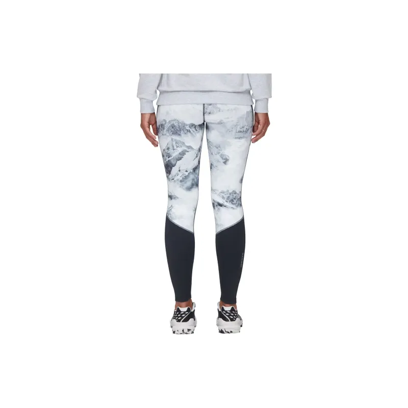 MAMMUT Massone AOP Athletic Trousers Women's Black White-1
