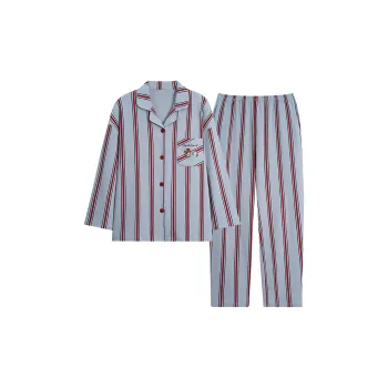MIIOW Trend Party Series Pajama Set Women's Red Blue