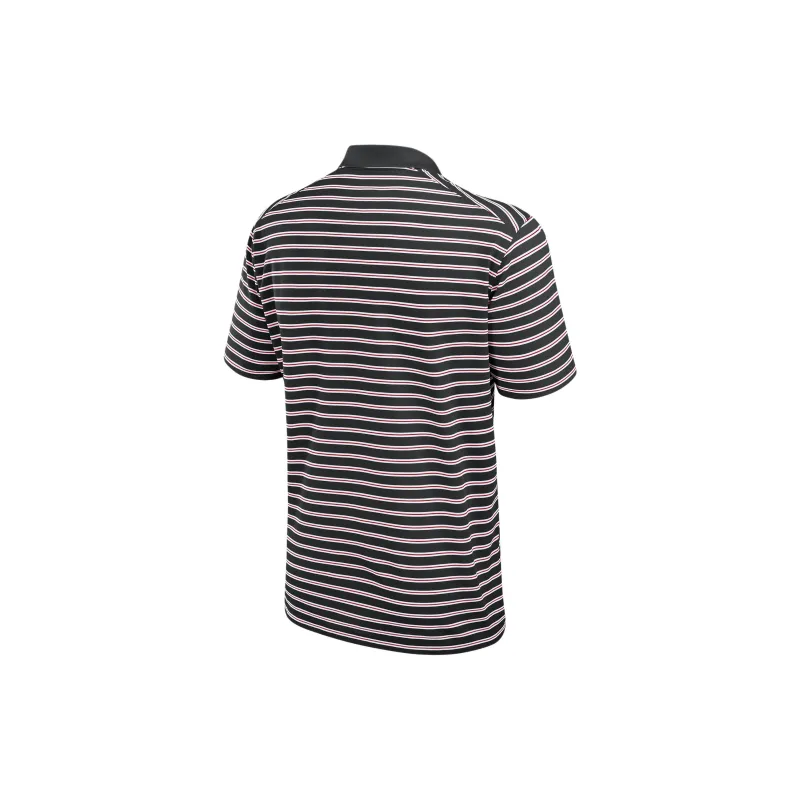Nike Ohio State Buckeyes Primetime Victory Striped Men's Nike Dri FIT College Polo-1