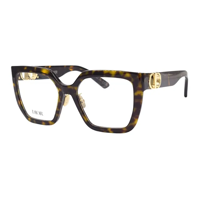 DIOR Square Eyeglass Frames Women's Tortoiseshell-0