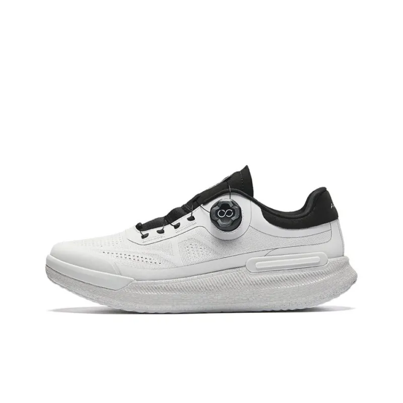 Anta Tianxing Anti Slip Wear Resistant Low Top Training Shoes Men's Sand Grain Gray-0