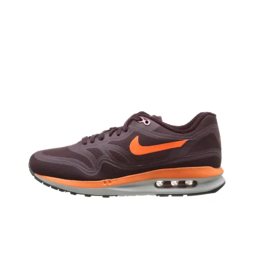 Nike Air Max Lunar 1 Casual Shoes Men Low-Top Burgundy