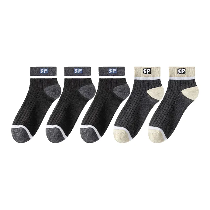 Lan Miao Ankle Socks Men's 5 Pack-13