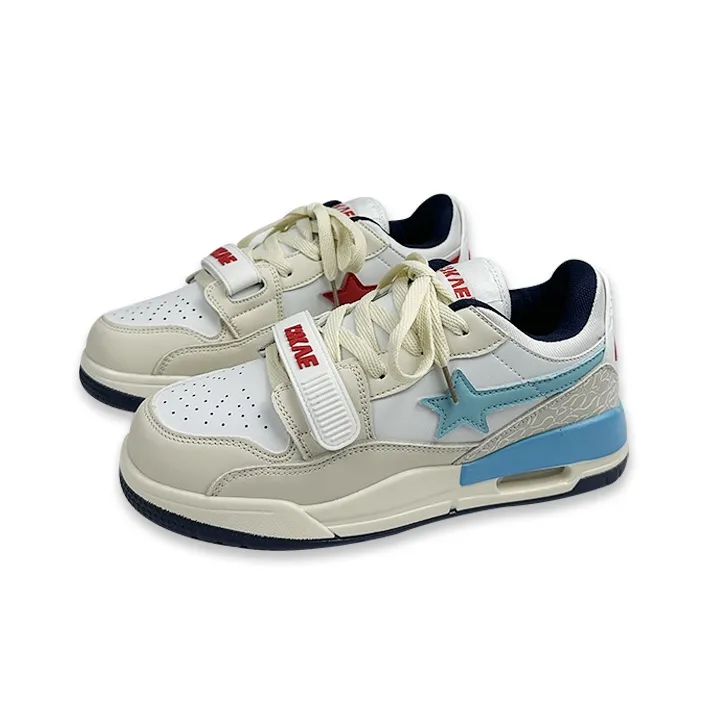 BKAE Water-Resistant Cushioning Quick-Dry Balance Low-Top Skateboard Shoes Unisex-6