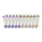 5 White Purple+5 White Khaki