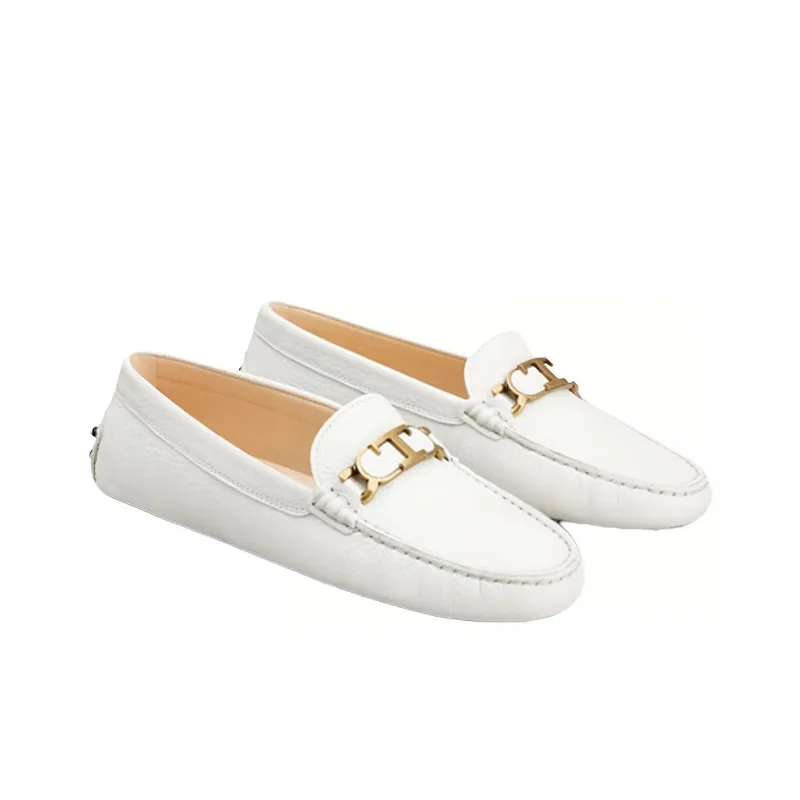 TOD'S Gommino Loafers Women's White-2