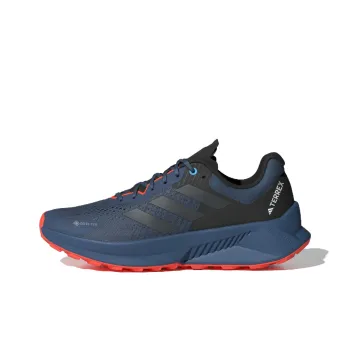 Adidas Terrex Soulstride Flow Anti-Slip Wear-Resistant Low-Top Trail Running Running Shoes Men's Blue