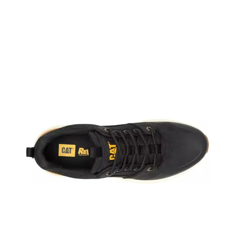 CAT Low Top Casual Shoes Men's Black-3