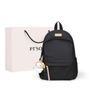 PT'SON Fabric Backpack Regular Unisex Multicolor