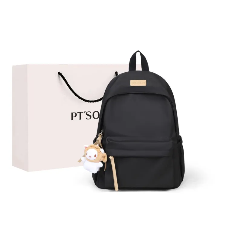 PT'SON Fabric Backpack Regular Unisex Multicolor-8