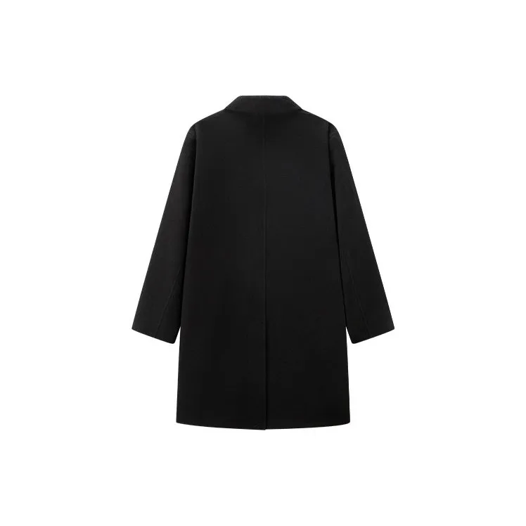 PEACEBIRD MEN Single Breasted Trench Coat Unisex-1