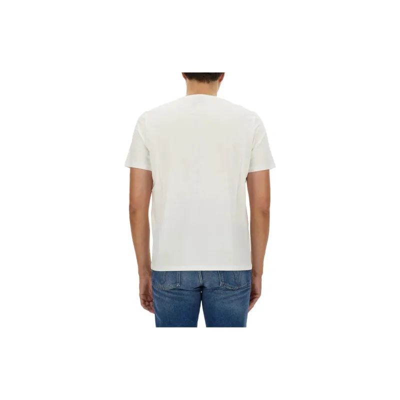 PS By Paul Smith Slant Logo Crewneck T Shirt-1