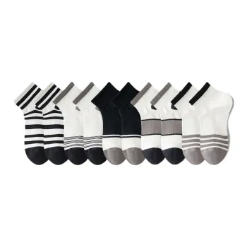 Lan Miao Ankle Socks Men's 10 Pack