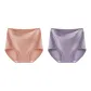 D Set-High-Rise Plus Size-Shrimp Pink+Purple (2 Pack)