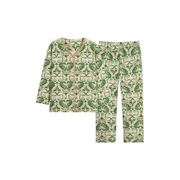 MIIOW Trend Party Series Pajama Set Women's Ivy Green