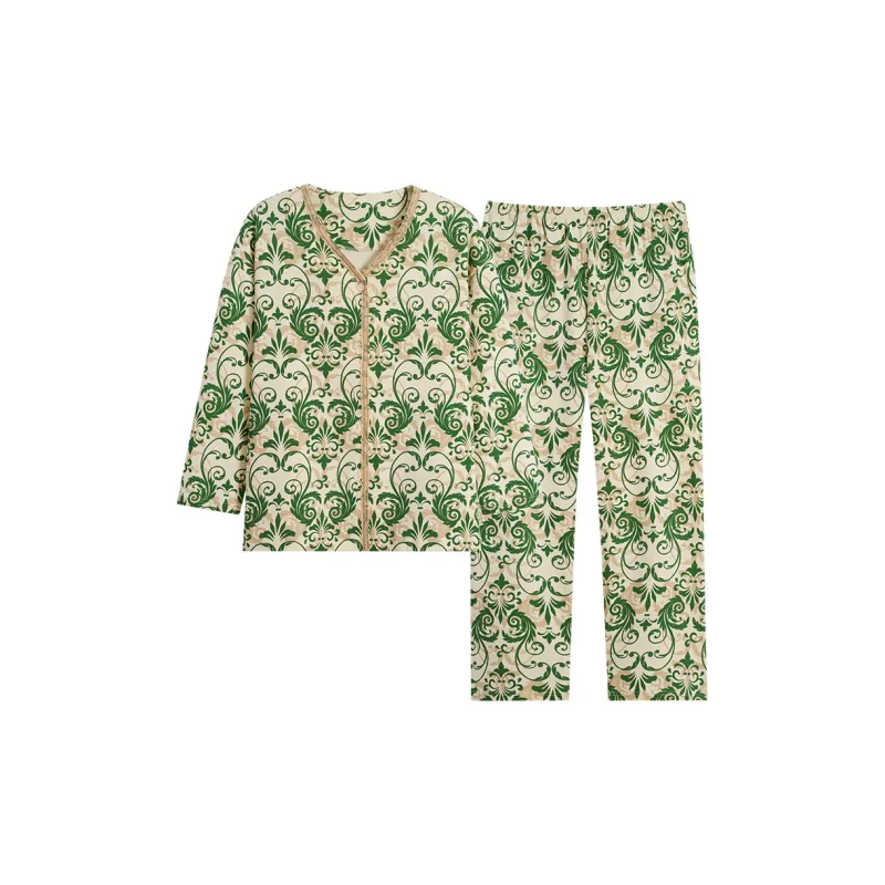 MIIOW Trend Party Series Pajama Set Women's Ivy Green-0