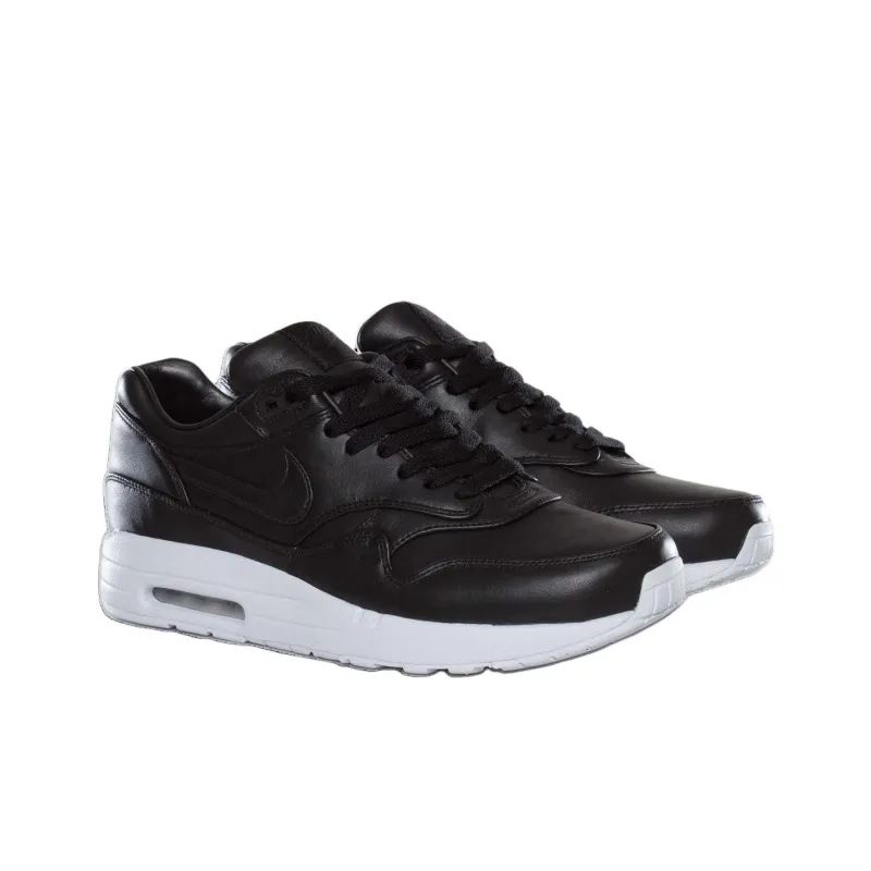 Nike Air Maxim 1 SP Anti Slip Wear Resistant Low Top Casual Shoes Men's Black-2