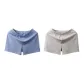 [2 Pack]Blue+Light Gray