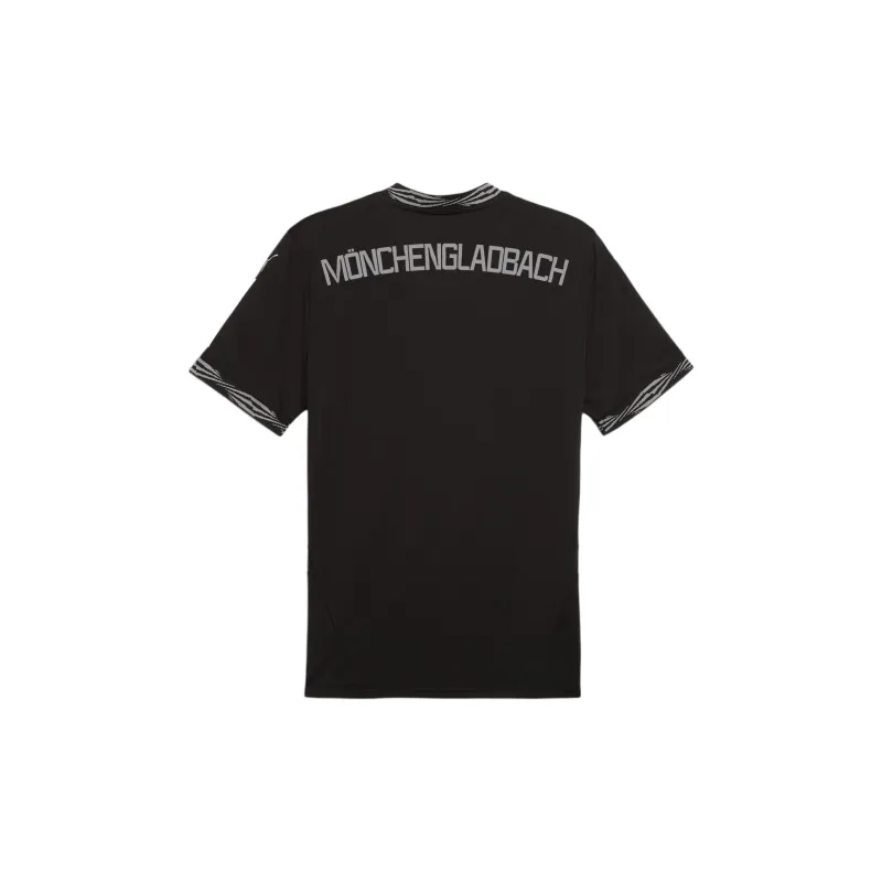 PUMA Borussia Mönchengladbach Soccer Jerseys Men's Black Gray Color-1