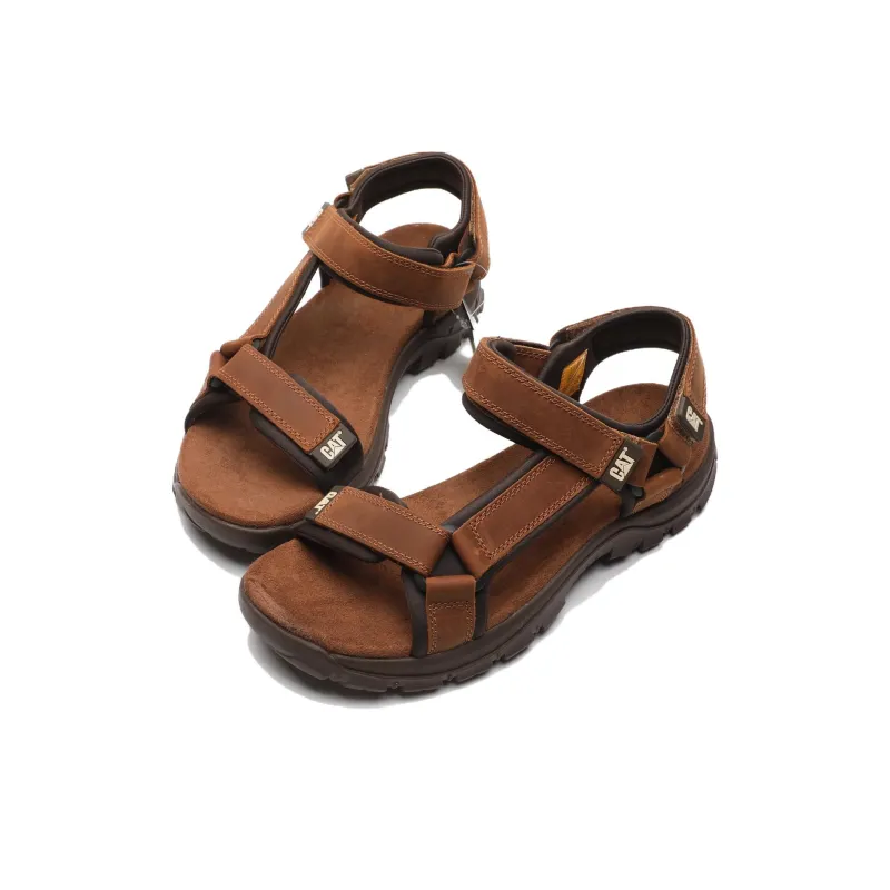 CAT Beach Sandals Men Brown-1
