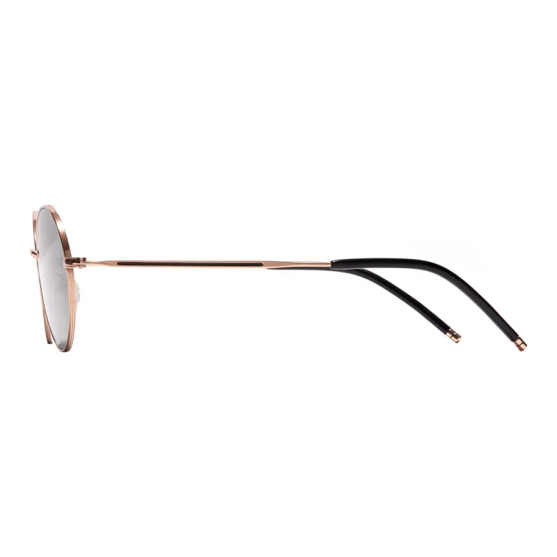 CARIN Pure Titanium Β Titanium Oval Sunglasses Unisex-5